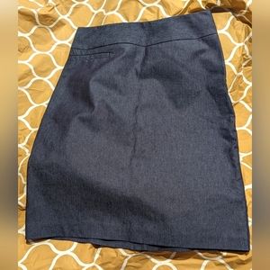 High Waist Jean-like Skirt, size 2